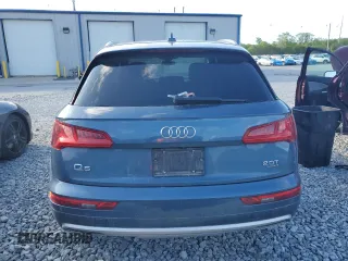 2018 Audi Q5 Premium Plus with VIN WA1BNAFY2J2088160, listed as a Copart auction lot 61017715 with 97,691 mi miles and Salvage title. Bid and sale history available at DreamBid. Image 6.