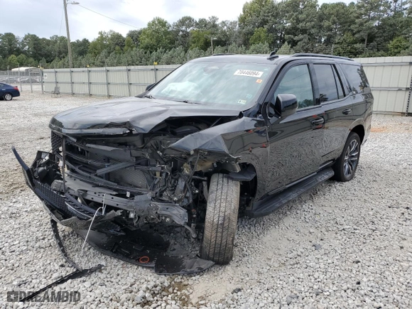 2021 Cadillac Escalade Sport with VIN 1GYS4EKL2MR380312, listed as a Copart auction lot 70446094 with 47,493 mi miles and Salvage Title. Bid and sale history available at carsss.com. Image 1.