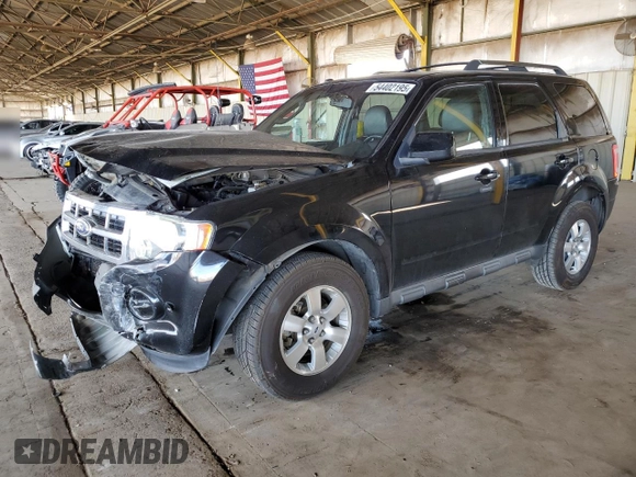 2010 Ford Escape Limited with VIN 1FMCU9EG2AKA78650, listed as a Copart auction lot 54402195 with 103,547 mi miles and Salvage title. Bid and sale history available at DreamBid. Image 1.