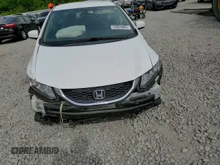 2015 Honda Civic LX with VIN 19XFB2F50FE115636, listed as a Copart auction lot 53855065 with Not Provided miles and Salvage Title. Bid and sale history available at DreamBid. Image 13.
