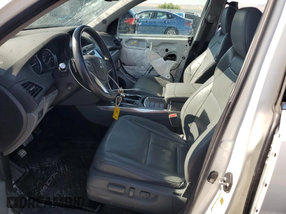 2015 Acura MDX Technology with VIN 5FRYD4H43FB007037, listed as a Copart auction lot 63793695 with 141,655 mi miles and Salvage title. Bid and sale history available at DreamBid. Image 7.