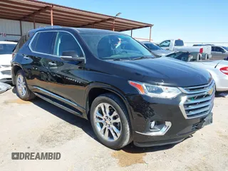 2021 Chevrolet Traverse High Country z VIN 1GNERNKW6MJ115896, wystawiony jako IAAI lot #42152769 z przebiegiem 80 107 mil mil oraz . Historia ofert i sprzedaży dostępna na DreamBid. Obrazek 1.