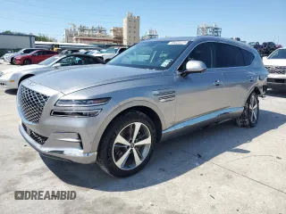 2021 Genesis GV80 z VIN KMUHBDSB0MU036821, wystawiony jako Copart lot #56525235 z przebiegiem 56 578 mil mil oraz Szkoda całkowita • Salvage title. Historia ofert i sprzedaży dostępna na DreamBid. Obrazek 1.