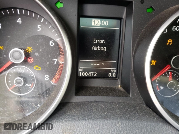 2013 Volkswagen Jetta SportWagen SE w/Sunroof with VIN 3VWPP7AJ0DM679522, listed as a Copart auction lot 47750995 with 100,473 mi miles and Salvage Title. Bid and sale history available at carsss.com. Image 9.
