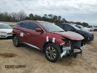 2018 Nissan Murano SV with VIN 5N1AZ2MG4JN187241, listed as a Copart auction lot 45684885 with 91,312 mi miles and Salvage Title. Bid and sale history available at carsss.com. Image 4.