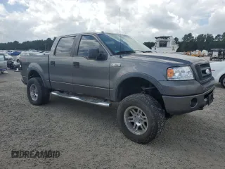 2008 Ford F-150 XLT with VIN 1FTPW14V48FB08820, listed as a Copart auction lot 64747015 with 307,040 mi miles and Salvage title. Bid and sale history available at DreamBid. Image 4.