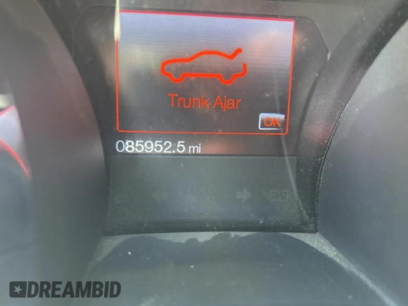 2013 Ford Mustang GT with VIN 1ZVBP8CF1D5215654, listed as a Copart auction lot 58816595 with 85,952 mi miles and Salvage title. Bid and sale history available at DreamBid. Image 8.