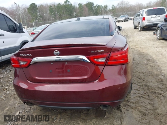 2016 Nissan Maxima SL with VIN 1N4AA6AP0GC396719, listed as a IAAI auction lot 41783950 with 210,850 mi miles and . Bid and sale history available at DreamBid. Image 16.