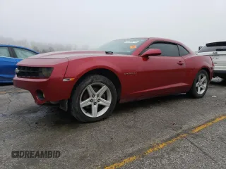 2012 Chevrolet Camaro 1LT with VIN 2G1FB1E37C9191318, listed as a Copart auction lot 43393315 with 168,286 mi miles and Salvage Title. Bid and sale history available at carsss.com. Image 1.