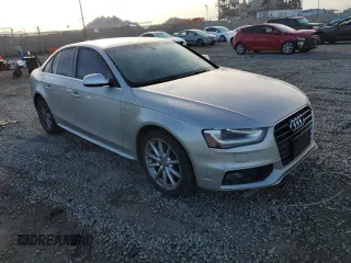 2014 Audi A4 Premium Plus with VIN WAUEFAFL4EN024885, listed as a Copart auction lot 45999165 with 111,959 mi miles and Salvage Title. Bid and sale history available at carsss.com. Image 4.