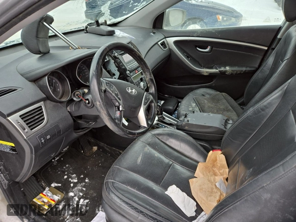 2014 Hyundai Elantra with VIN KMHD35LH9EU204265, listed as a Copart auction lot 45653695 with 119,139 mi miles and Salvage Title. Bid and sale history available at DreamBid. Image 7.