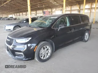 2023 Chrysler Pacifica Touring L с VIN 2C4RC1BG1PR593706, выставлен на аукционе Copart как лот 61160375 с пробегом 49 241 миль миль и Списание • Salvage title. История ставок и продаж доступна на DreamBid. Изображение 1.
