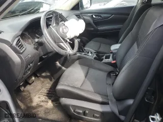 2018 Nissan Rogue SV with VIN KNMAT2MV8JP507508, listed as a Copart auction lot 50451955 with 93,908 mi miles and Salvage Title. Bid and sale history available at carsss.com. Image 7.