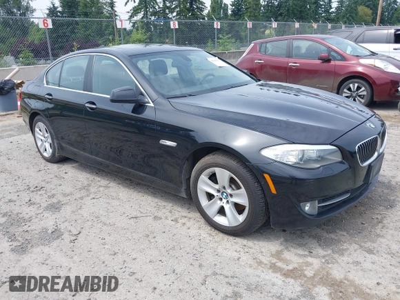 2013 BMW 5 Series 528i xDrive with VIN WBAXH5C59DDW14522, listed as a IAAI auction lot 42580923 with 106,400 mi miles and . Bid and sale history available at DreamBid. Image 1.