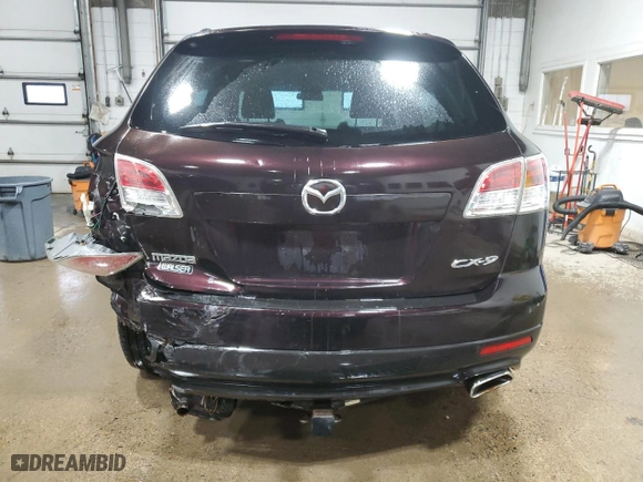 2008 Mazda CX-9 Sport with VIN JM3TB38VX80138933, listed as a Copart auction lot 47634795 with 165,274 mi miles and Salvage Title. Bid and sale history available at carsss.com. Image 6.