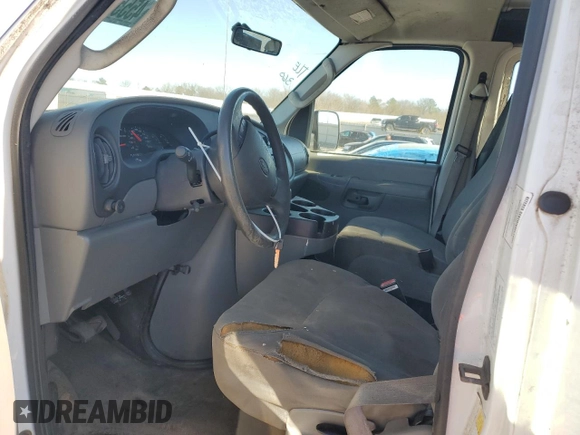 2007 Ford Econoline Cargo Commercial with VIN 1FTNE14W67DB32713, listed as a Copart auction lot 45550425 with 209,925 mi miles and Salvage Title. Bid and sale history available at DreamBid. Image 7.