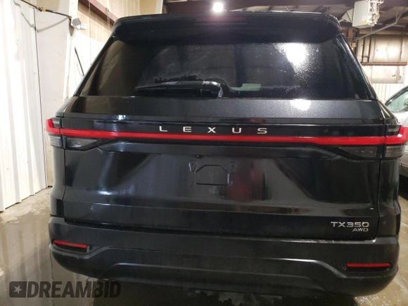 2024 Lexus TX 350 z VIN 5TDAAAB66RS006548, wystawiony jako Copart lot #53326845 z przebiegiem 15 804 mil mil oraz Szkoda całkowita • Salvage title. Historia ofert i sprzedaży dostępna na DreamBid. Obrazek 6.