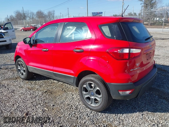 2020 Ford EcoSport S with VIN MAJ6S3FLXLC321656, listed as a IAAI auction lot 41496797 with 68,907 mi miles and . Bid and sale history available at DreamBid. Image 3.