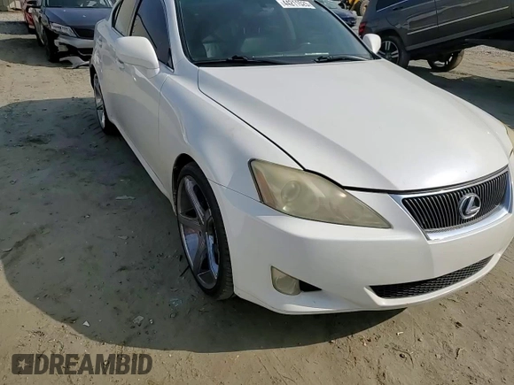 2008 Lexus IS 250 with VIN JTHBK262182063615, listed as a Copart auction lot 44211525 with 147,433 mi miles and Salvage Title. Bid and sale history available at DreamBid. Image 10.