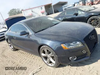 2012 Audi A5 2.0T Premium Plus with VIN WAULFAFR5CA021378, listed as a IAAI auction lot 41190984 with 132,770 mi miles. Bid and sale history available at carsss.com. Image 1.