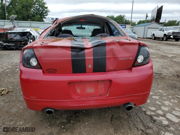2005 Dodge Neon SRT-4 with VIN 1B3ES66S05D283514, listed as a Copart auction lot 59976914 with 117,750 mi miles and Salvage Title. Bid and sale history available at carsss.com. Image 6.