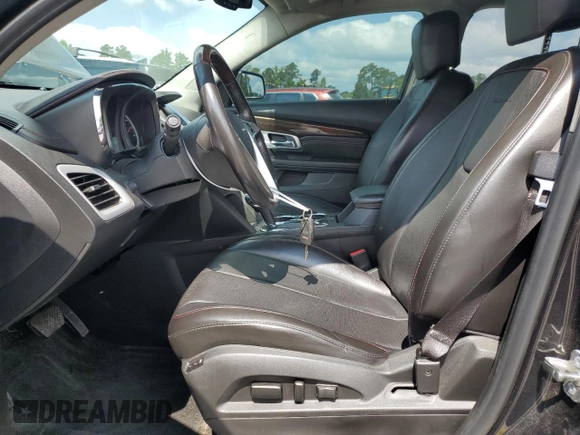 2015 GMC Terrain Denali with VIN 2GKFLZE30F6292083, listed as a Copart auction lot 60028675 with 131,153 mi miles and Salvage title. Bid and sale history available at DreamBid. Image 7.