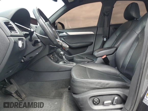 2018 Audi Q3 Premium with VIN WA1ECCFS8JR002738, listed as a Copart auction lot 53276095 with 171,912 mi miles and Salvage title. Bid and sale history available at DreamBid. Image 7.