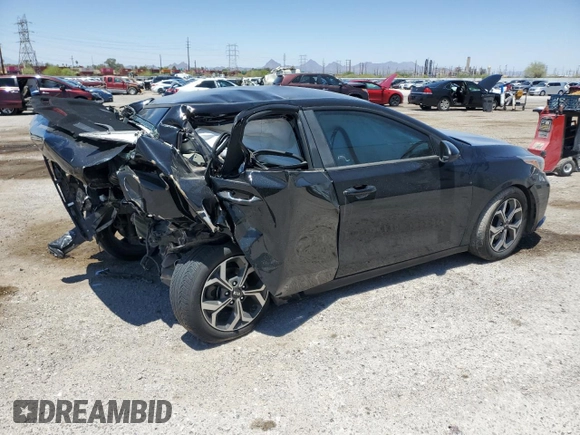2019 Kia Forte LXS with VIN 3KPF24AD1KE138833, listed as a Copart auction lot 60241925 with 76,029 mi miles and Salvage title. Bid and sale history available at DreamBid. Image 3.