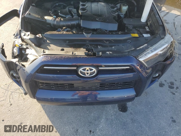 2023 Toyota 4Runner SR5 with VIN JTEEU5JR5P5279040, listed as a Copart auction lot 55560025 with Not provided miles and Non repairable. Bid and sale history available at DreamBid. Image 12.
