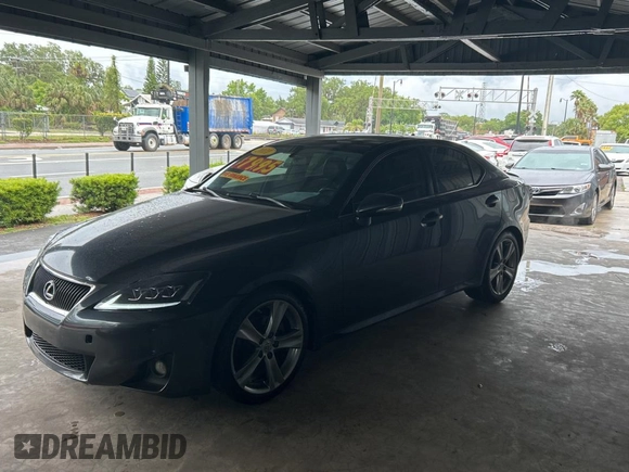 2011 Lexus IS 250 z VIN JTHBF5C21B5138295, wystawiony jako Copart lot #56963555 z przebiegiem 145 146 mil mil oraz Czysty tytuł • Clean title. Historia ofert i sprzedaży dostępna na DreamBid. Obrazek 2.