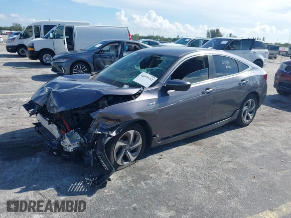 2020 Honda Insight EX with VIN 19XZE4F57LE009521, listed as a IAAI auction lot 42699162 with 161,116 mi miles and . Bid and sale history available at DreamBid. Image 19.