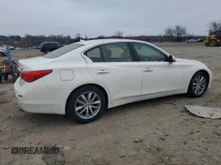2016 Infiniti Q50 3.0t Premium with VIN JN1EV7AR5GM344216, listed as a Copart auction lot 49312195 with 141,899 mi miles and Salvage Title. Bid and sale history available at carsss.com. Image 3.