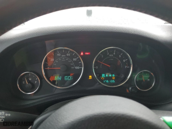 2012 Jeep Wrangler Unlimited Sahara with VIN 1C4HJWEG4CL269873, listed as a Copart auction lot 49000475 with 176,135 mi miles and Clean Title. Bid and sale history available at carsss.com. Image 9.
