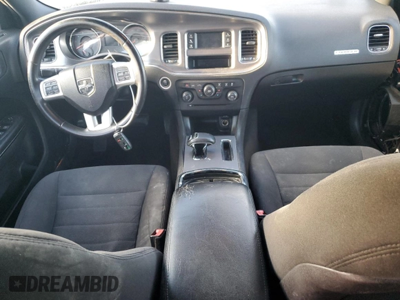 2012 Dodge Charger SE with VIN 2C3CDXBG0CH226886, listed as a Copart auction lot 50301025 with 186,525 mi miles and Salvage Title. Bid and sale history available at DreamBid. Image 8.