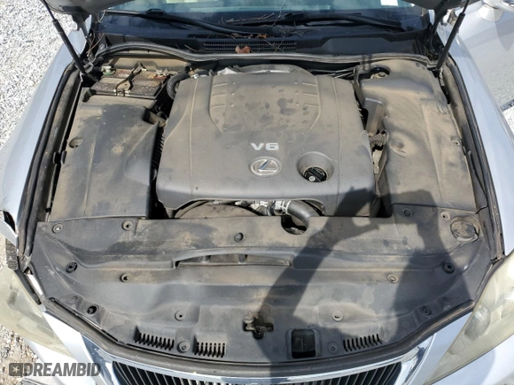 2010 Lexus IS 250C with VIN JTHFF2C23A2508503, listed as a Copart auction lot 75329934 with 0 mi miles and Salvage Title. Bid and sale history available at carsss.com. Image 11.