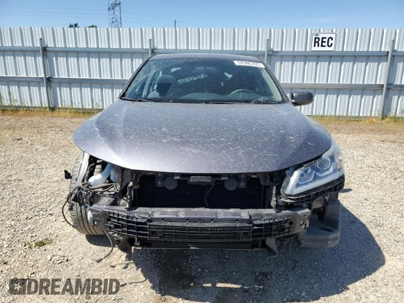 2016 Honda Accord EX with VIN 1HGCR2F70GA026414, listed as a Copart auction lot 52986765 with 70,770 mi miles and Salvage Title. Bid and sale history available at carsss.com. Image 5.