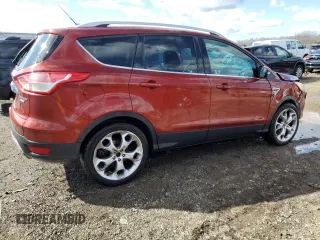 2014 Ford Escape Titanium with VIN 1FMCU9JXXEUB26489, listed as a Copart auction lot 50078885 with 140,043 mi miles and Salvage Title. Bid and sale history available at carsss.com. Image 3.