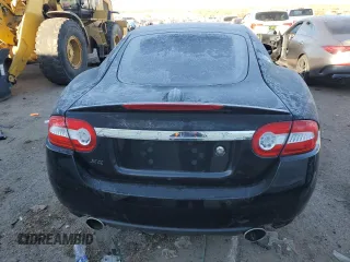 2011 Jaguar XK with VIN SAJWA4FB3BLB39648, listed as a Copart auction lot 80333604 with 0 mi miles and Salvage Title. Bid and sale history available at carsss.com. Image 6.
