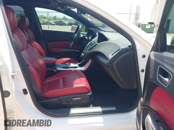 2018 Acura TLX w/A-SPEC Pkg with VIN 19UUB3F69JA001721, listed as a IAAI auction lot 42126994 with 100,020 mi miles and . Bid and sale history available at DreamBid. Image 5.