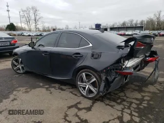 2018 Lexus IS with VIN JTHBA1D2XJ5073905, listed as a Copart auction lot 45915575 with 73,075 mi miles and Salvage Title. Bid and sale history available at carsss.com. Image 2.