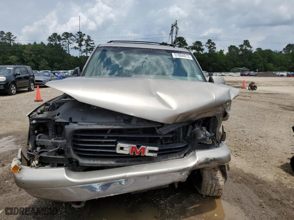 2002 GMC Yukon SLT with VIN 1GKEC13Z22R158811, listed as a Copart auction lot 74568464 with 0 mi miles and Salvage Title. Bid and sale history available at carsss.com. Image 5.