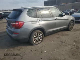 2017 BMW X3 xDrive28i with VIN 5UXWX9C58H0T06410, listed as a Copart auction lot 49134075 with 108,456 mi miles and Clean Title. Bid and sale history available at DreamBid. Image 3.