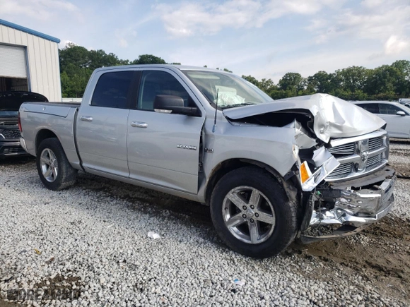 2009 Dodge Ram 1500 SLT with VIN 1D3HB13T79J511373, listed as a Copart auction lot 57119944 with 125,675 mi miles and Salvage Title. Bid and sale history available at carsss.com. Image 4.