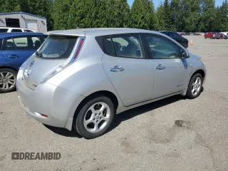 2011 Nissan LEAF SL-e z VIN JN1AZ0CP6BT001595, wystawiony jako Copart lot #58859325 z przebiegiem 38 452 mil mil oraz Czysty tytuł • Clean title. Historia ofert i sprzedaży dostępna na DreamBid. Obrazek 3.