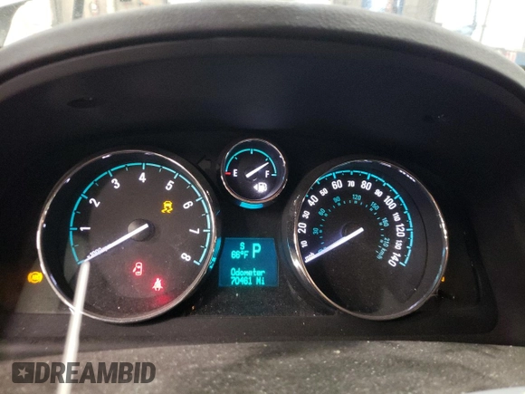 2013 Chevrolet Captiva Sport LTZ with VIN 3GNAL4EK8DS539176, listed as a Copart auction lot 55136015 with 70,461 mi miles and Clean Title. Bid and sale history available at DreamBid. Image 9.
