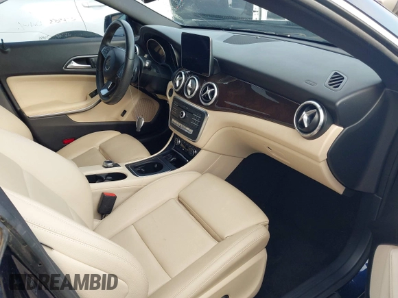 2018 Mercedes-Benz CLA with VIN WDDSJ4EB4JN637135, listed as a IAAI auction lot 42117690 with 79,734 mi miles. Bid and sale history available at carsss.com. Image 5.