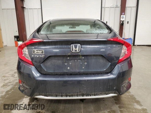 2019 Honda Civic LX with VIN 2HGFC2F65KH583710, listed as a Copart auction lot 51926435 with Not Provided miles and Salvage Title. Bid and sale history available at DreamBid. Image 6.