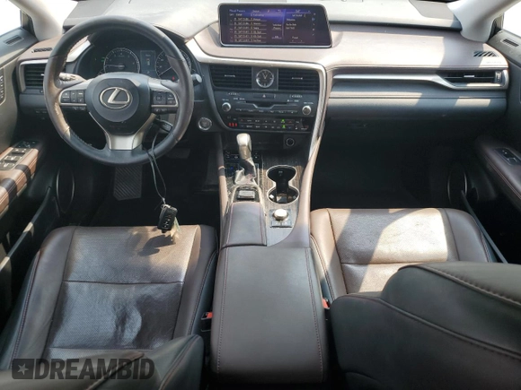 2017 Lexus RX with VIN 2T2BZMCA5HC109965, listed as a Copart auction lot 48533545 with 111,030 mi miles and Salvage Title. Bid and sale history available at carsss.com. Image 8.
