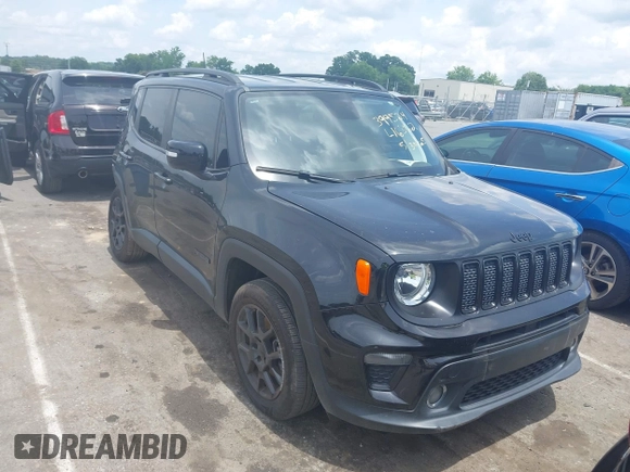 2020 Jeep Renegade Latitude z VIN ZACNJABB8LPL16362, wystawiony jako IAAI lot #42522918 z przebiegiem 59 387 mil mil oraz . Historia ofert i sprzedaży dostępna na DreamBid. Obrazek 1.