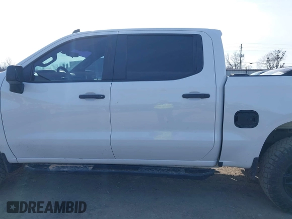 2021 Chevrolet Silverado 1500 Custom Trail Boss with VIN 1GCPYCEF6MZ240242, listed as a IAAI auction lot 41218492 with Not Provided miles and . Bid and sale history available at DreamBid. Image 14.